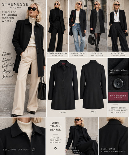 Strenesse longblazer schwarz - strenesse,